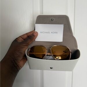 *SOLD* Michael Kors Gold Sunglasses